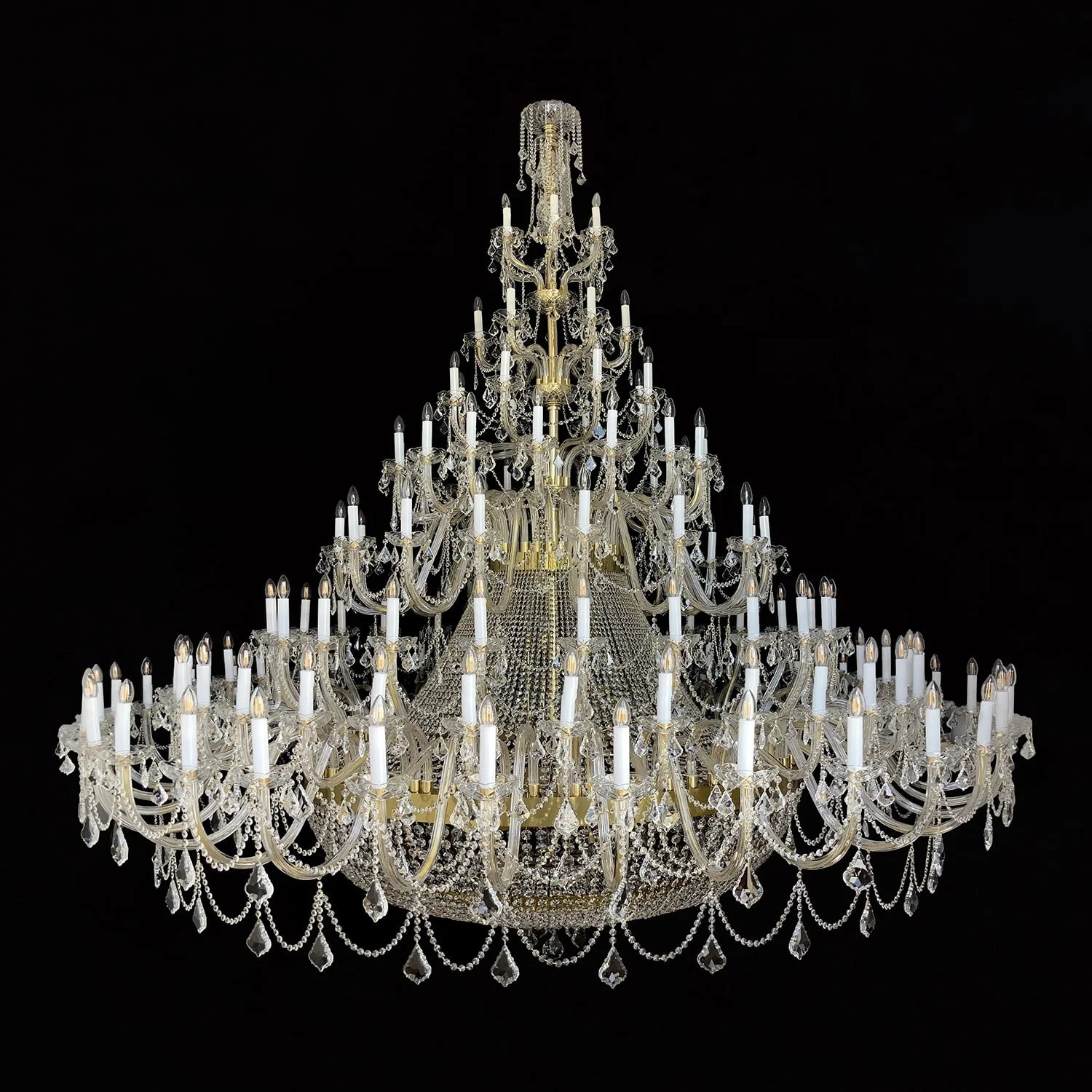 Ricamente Decorado crystal chandelier — WRANOVSKY - Bohemian